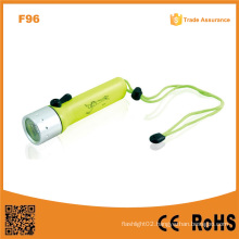 F96 Portable Xre Q5 Ipx8 Waterproof High Power Diving LED Flashlight